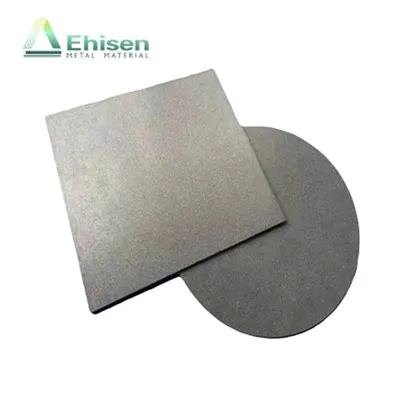 Filtarska ploča od titana